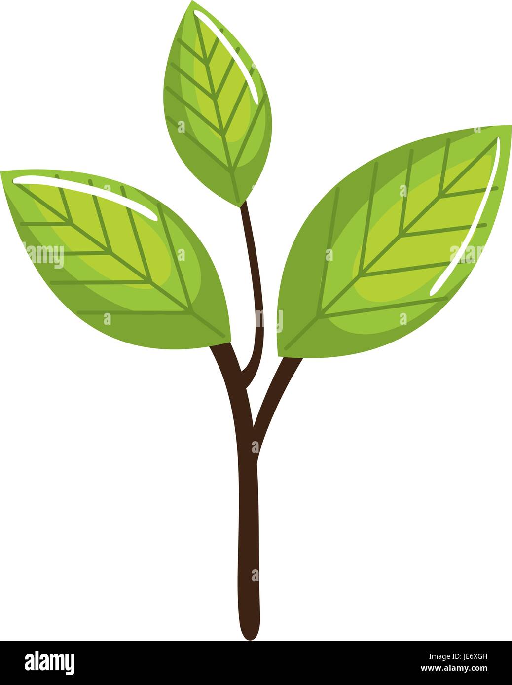 leafs plant ecology icon Stock Vector Image & Art - Alamy