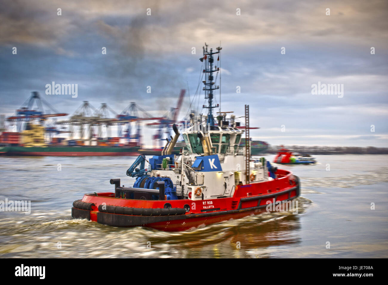 Terminal tractor hi-res stock photography and images - Alamy