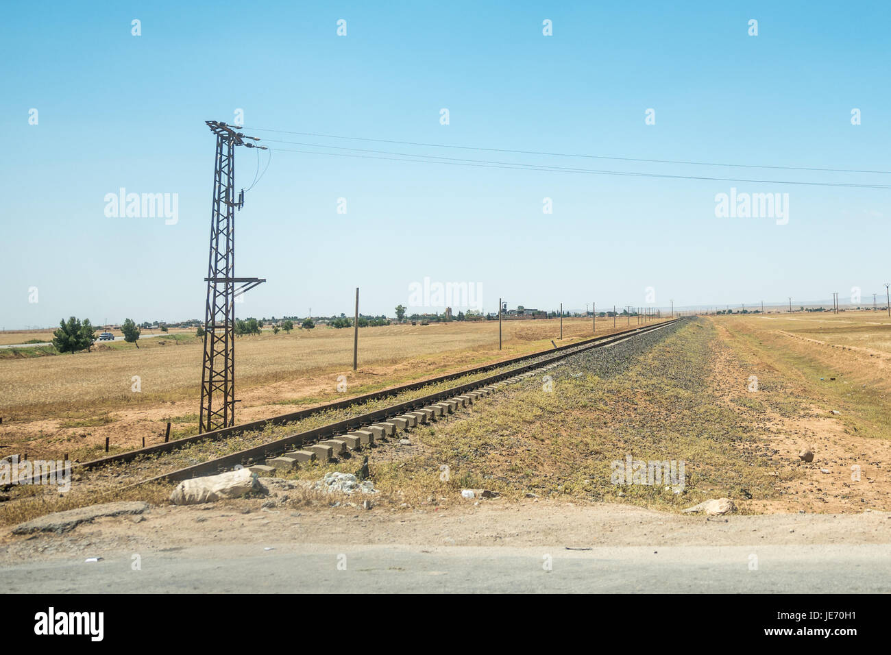 Syria Train Qamishli railway hi-res stock photography and images - Alamy