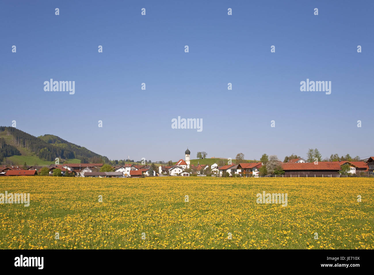 Germany, Bavaria, foothills of the Alps, Swabian, Allgäu, east Allgäu ...
