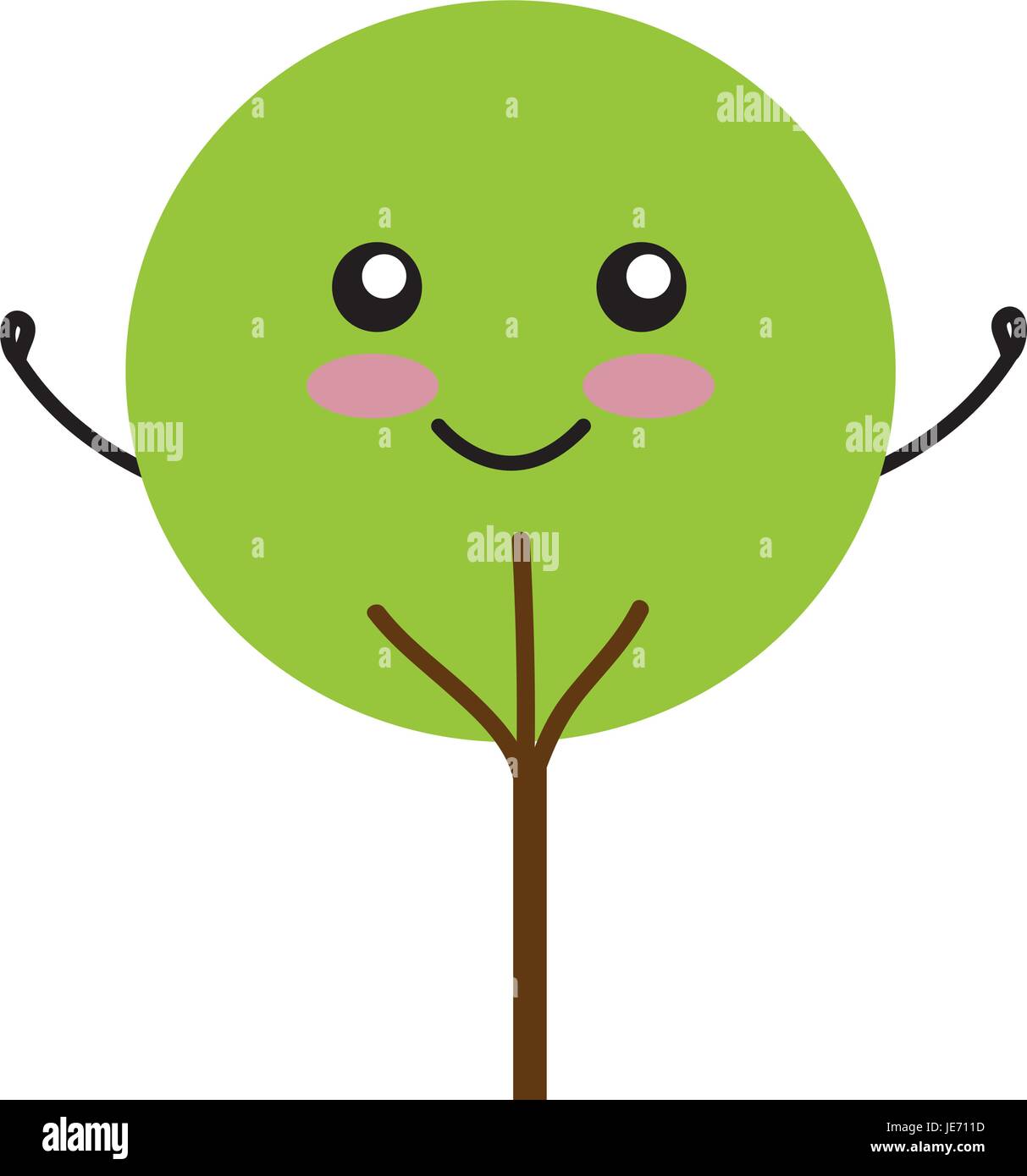 tree plant isolated icon vector illustration design Stock Vector Image ...
