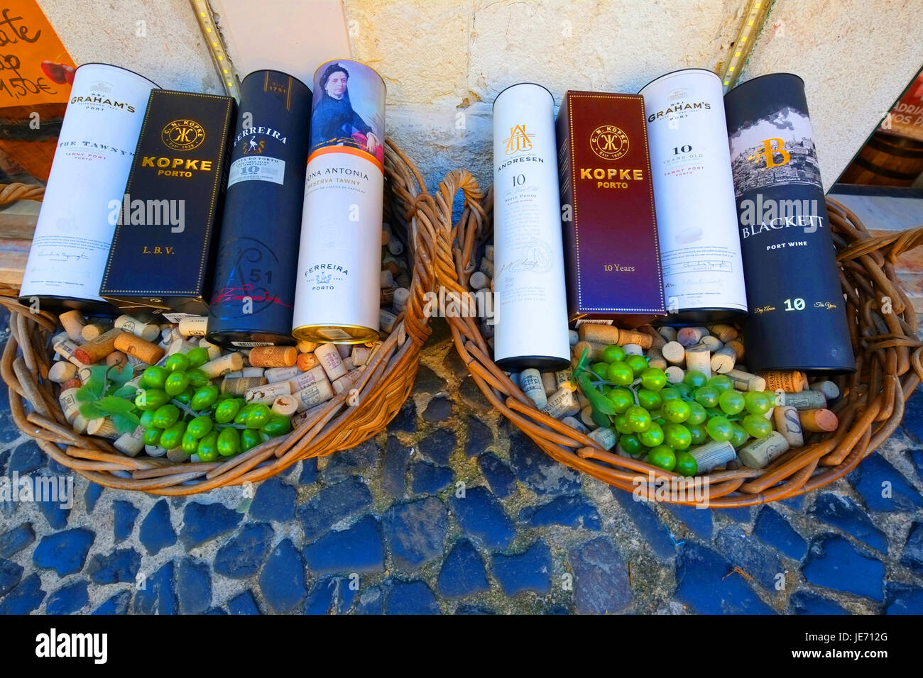 Porto Wine Shop Lisbon Portugal High Resolution Stock Photography and