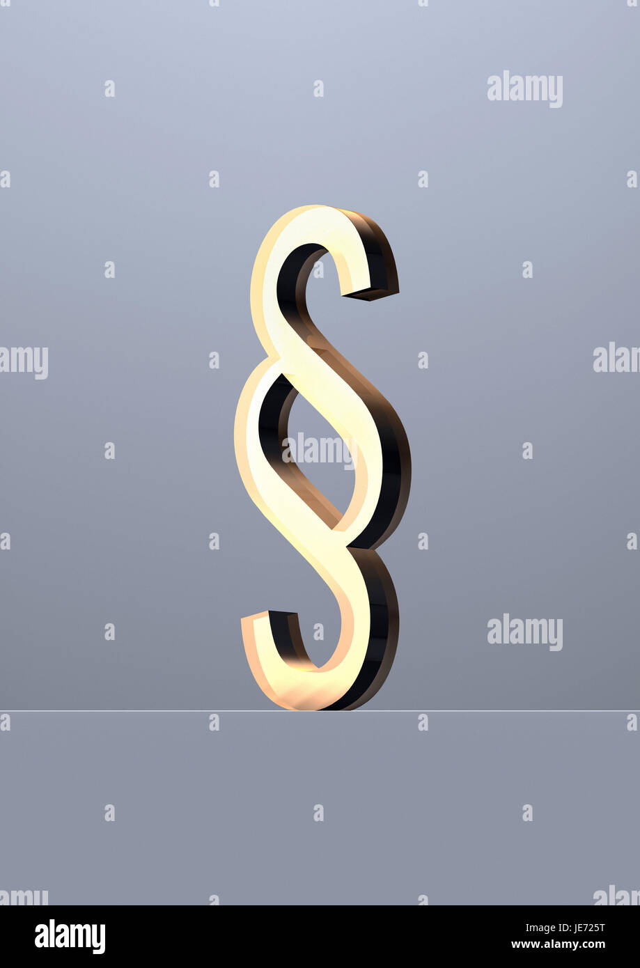 Paragraph characters, Stock Photo