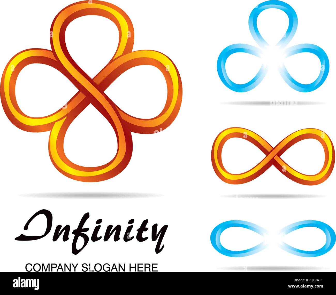 Logo möbius symbol hi-res stock photography and images - Alamy