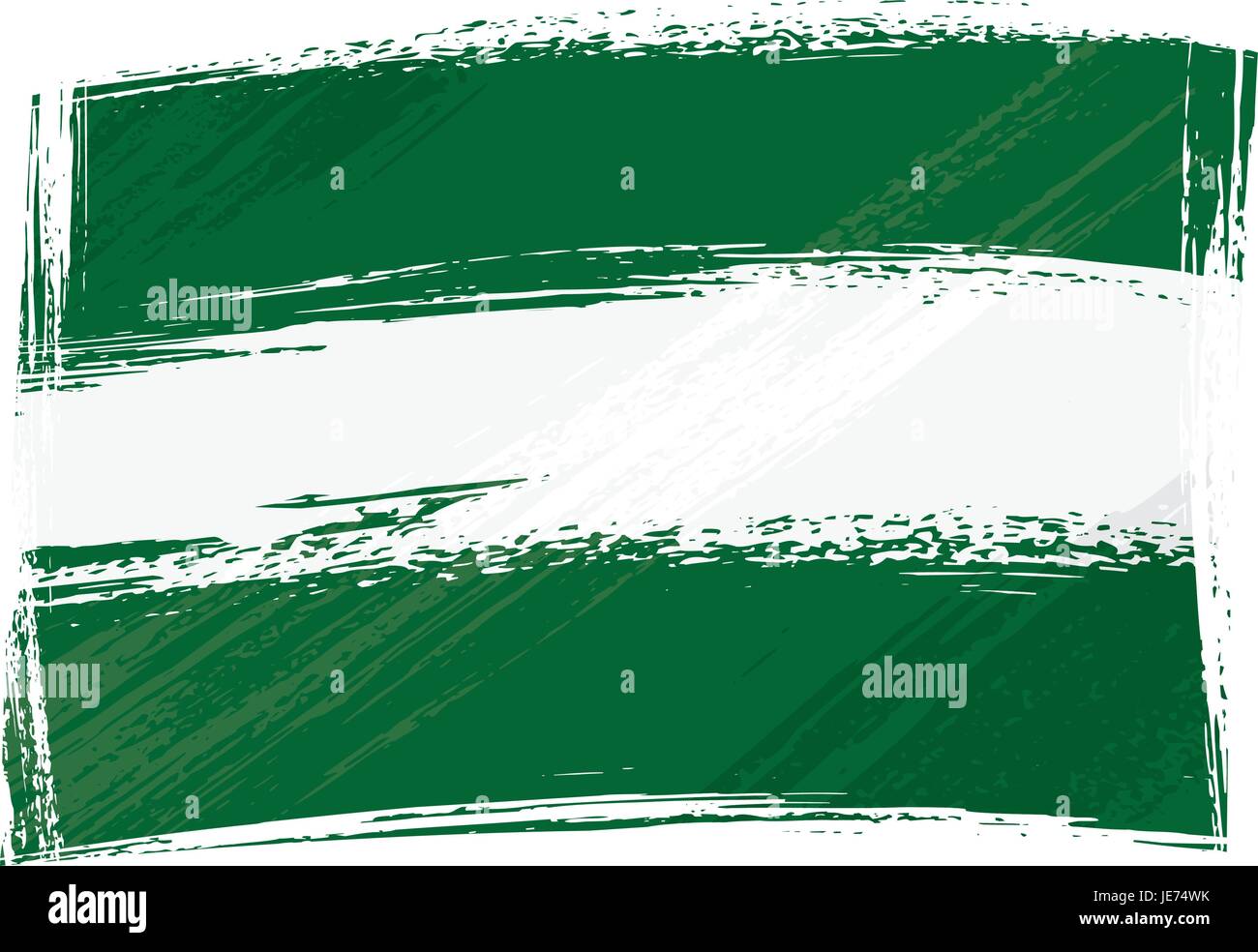 Grunge Andalusia flag Stock Vector