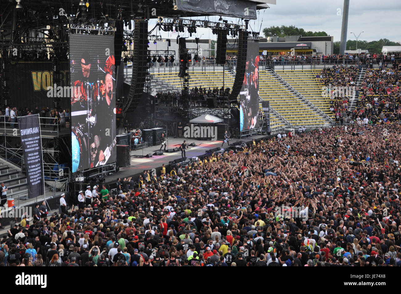 Rock on the Range Festival 2017 - Day 3 at Mapfre Stadium  Featuring: Atmosphere Where: Columbus, Ohio, United States When: 22 May 2017 Credit: C.M. Wiggins/WENN.com Stock Photo