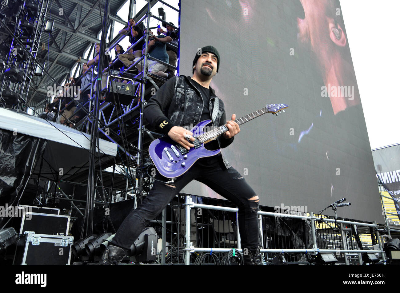 Rock on the Range Festival 2017 - Day 3 at Mapfre Stadium  Featuring: Volbeat Where: Columbus, Ohio, United States When: 22 May 2017 Credit: C.M. Wiggins/WENN.com Stock Photo