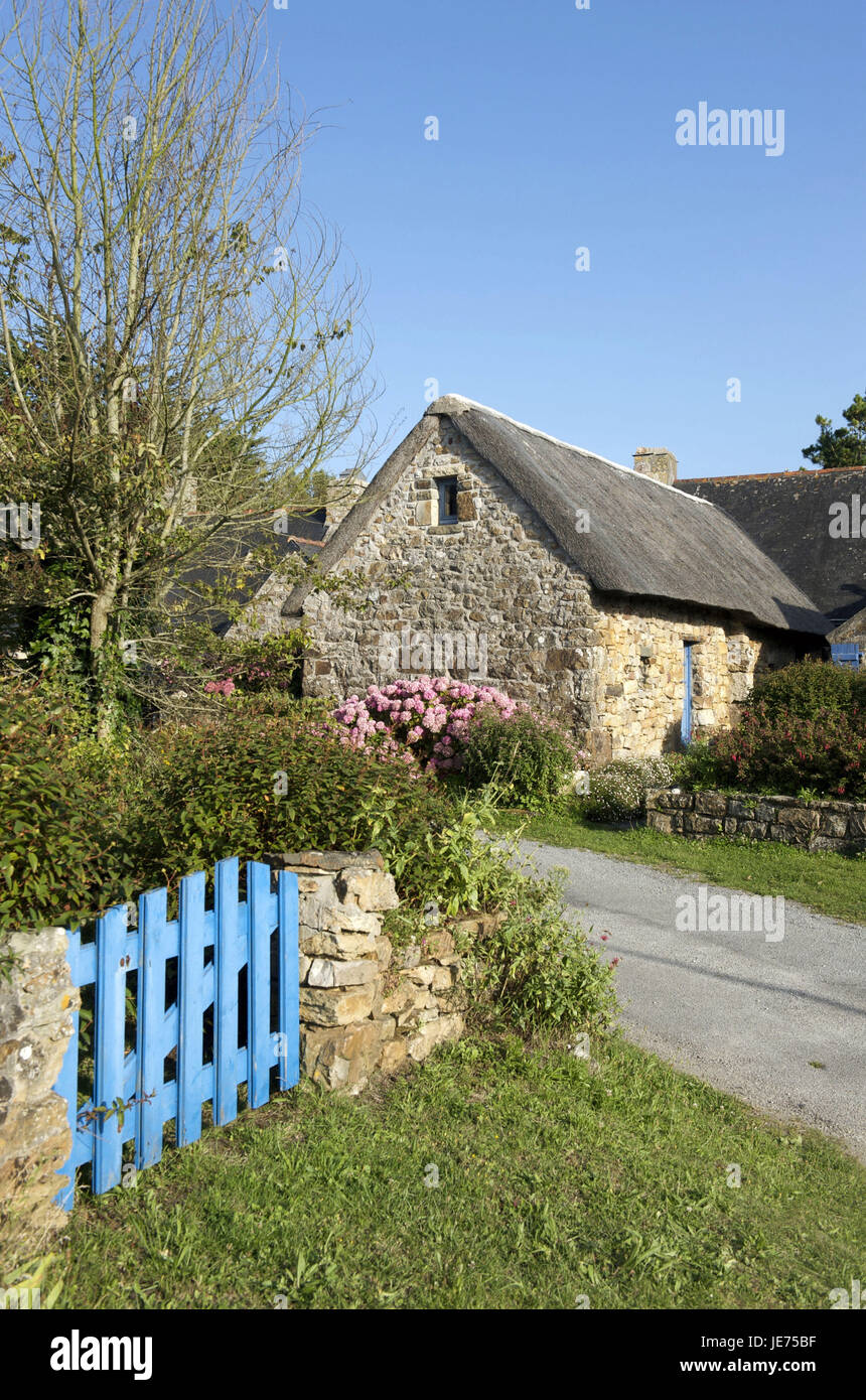 Europe, France, Brittany, Finistere, regional park of Presqu' ile de