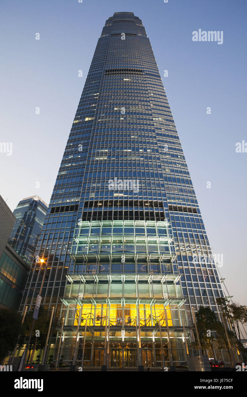 China, Hong Kong, skyscraper, IFC, Internationally Finance Centre, international financial centre, Stock Photo