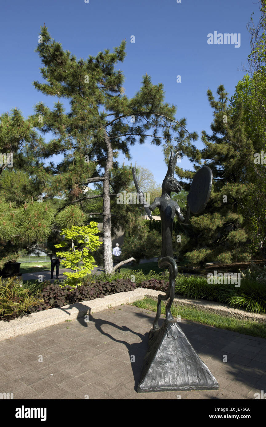 The USA, America, Washington D.C, Hirshhorn museum and sculpture garden, Stock Photo