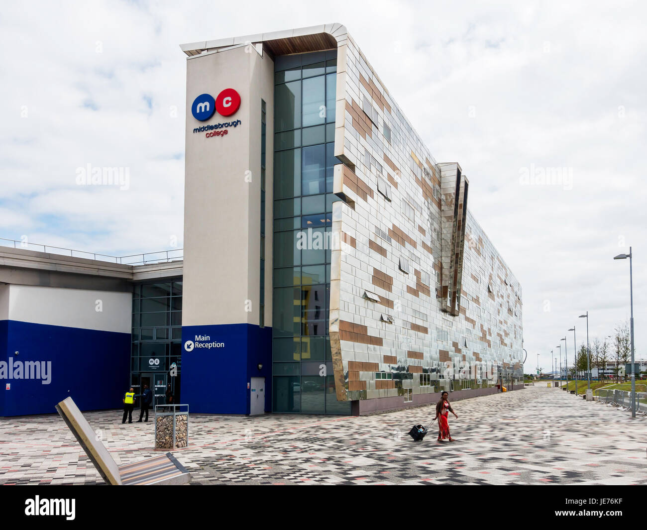 Middlesbrough College a tertiary or further education establishment  in Middlehaven Middlesbrough Stock Photo