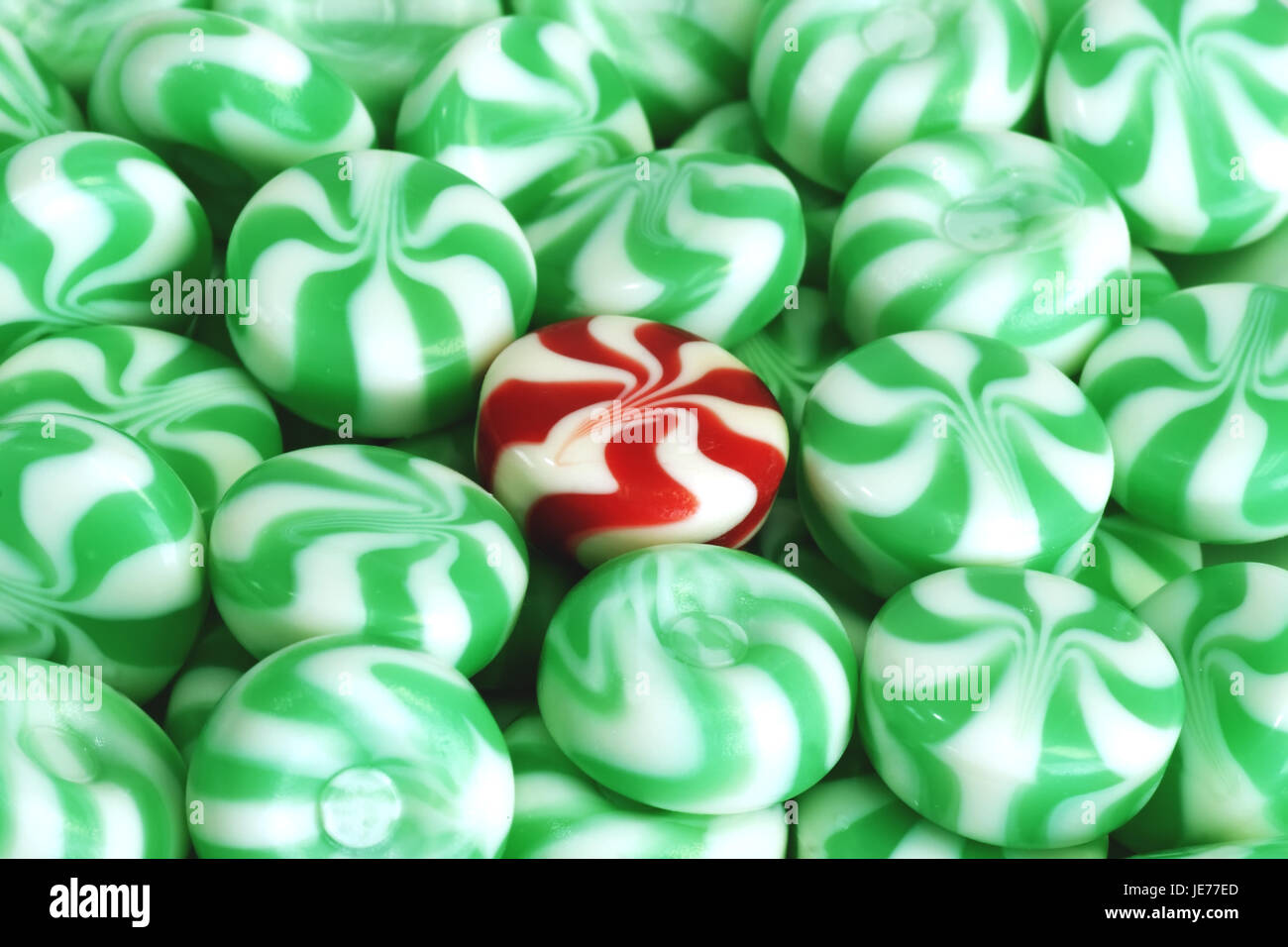 Red and green candy as background Stock Photo Alamy