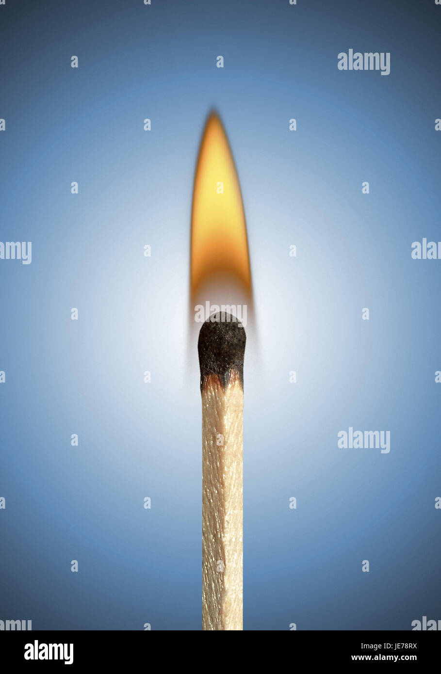 burning match, Stock Photo