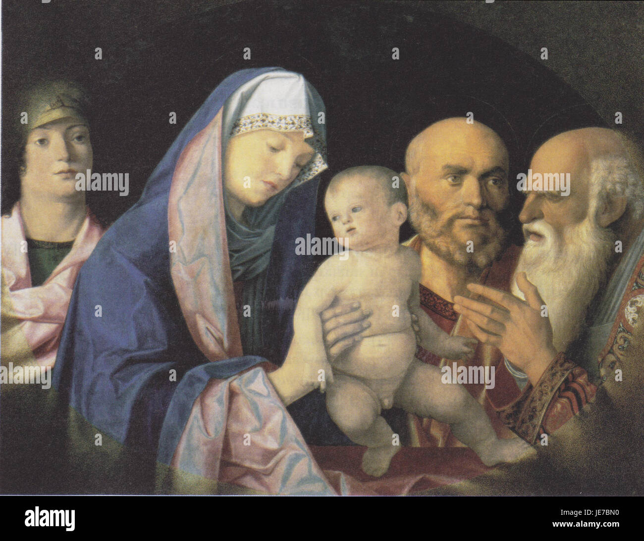 Giovanni Bellini's painting 'The Presentation of Jesus at the Temple ...