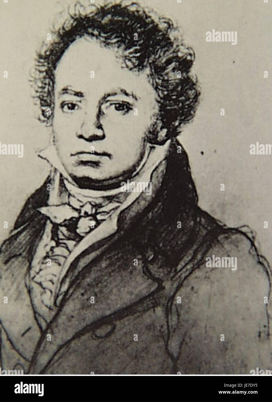 Beethoven's work, specifically his relationship with Louis Letronne, an