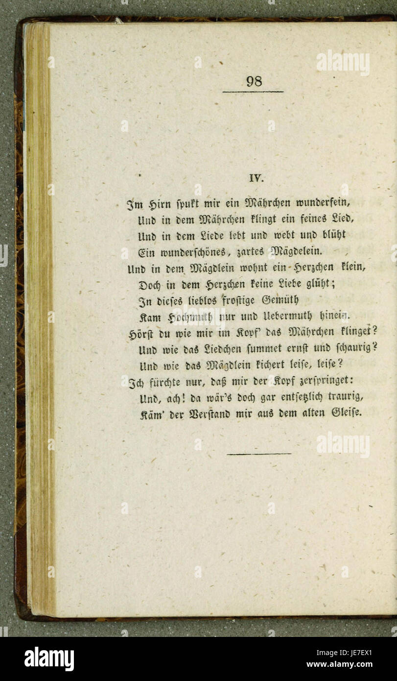 'Buch der Lieder' (Book of Songs) is a poetry collection by Heinrich ...