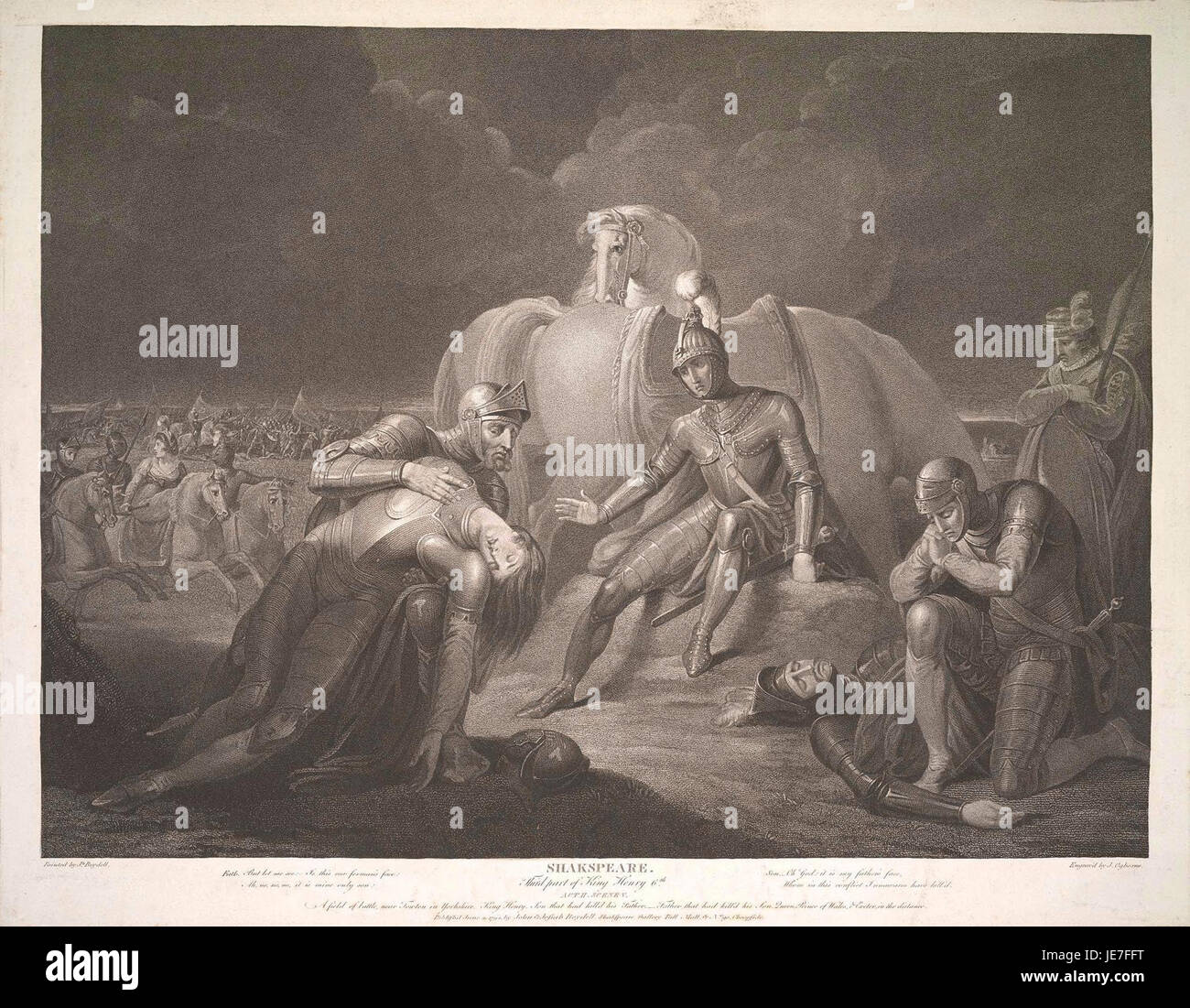 War of the roses battle of towton hi-res stock photography and images ...