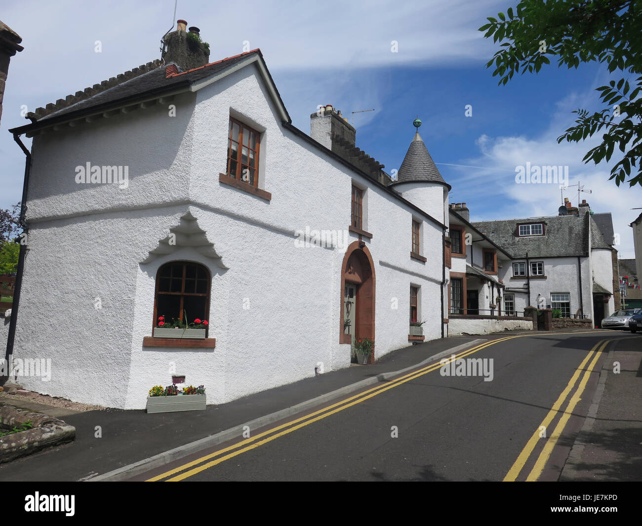 Bank Street Doune Stock Photo Alamy
