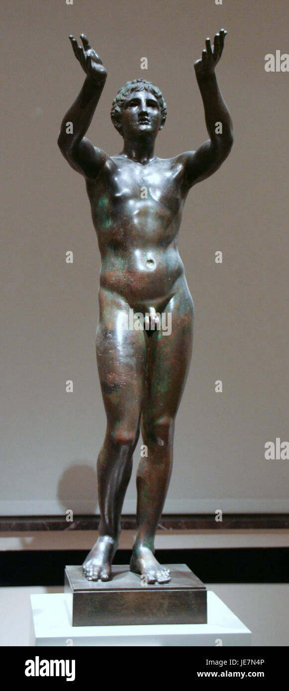 Knabe The 'Betender Knabe' (Praying Boy) is a sculpture displayed at the ...
