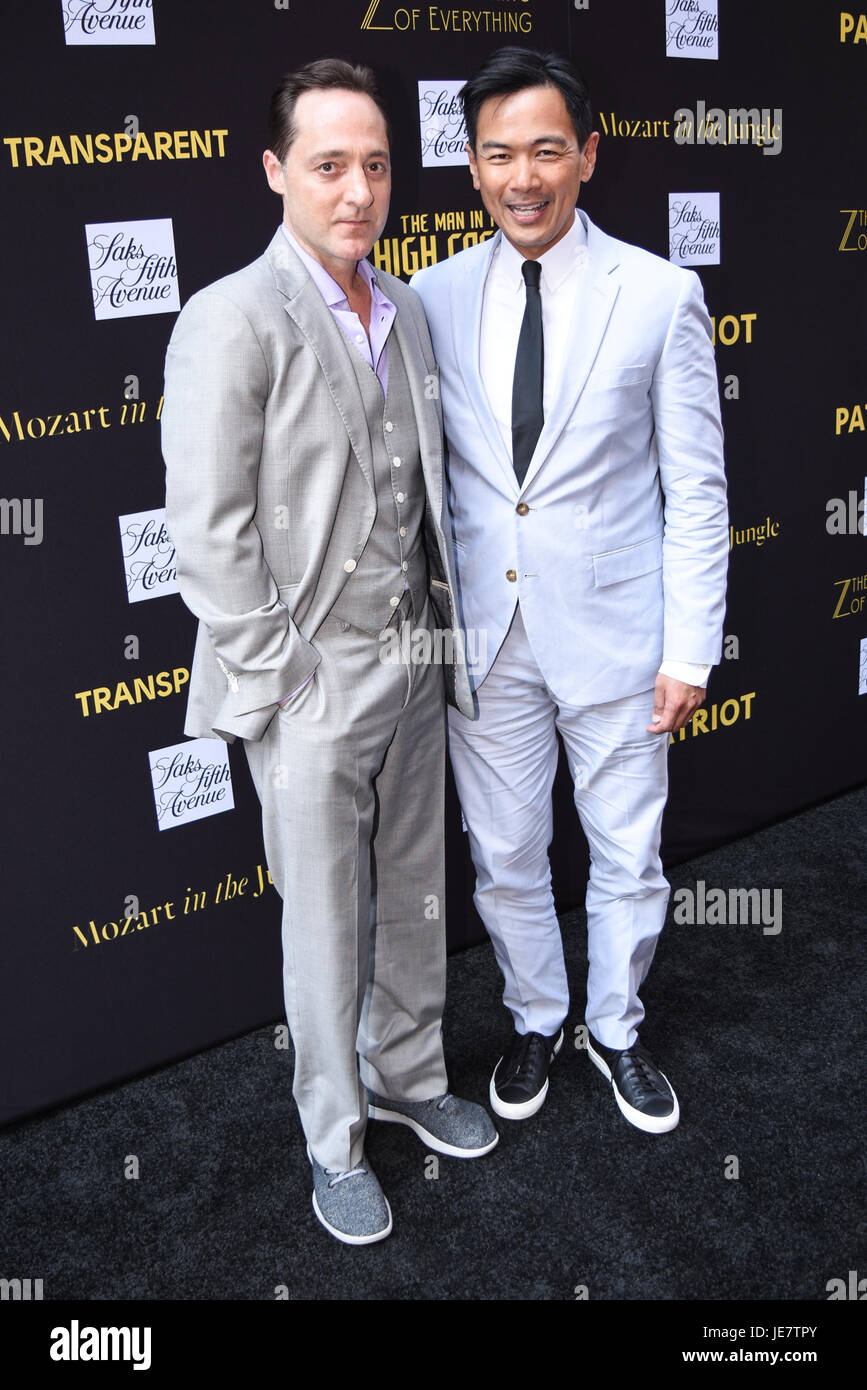 New York Usa 22nd June 17 Joel De La Fuente Brennan Brown At Stock Photo Alamy New York Usa 22nd June 17 Joel De La Fuente Brennan Brown At Stock Photo Alamy