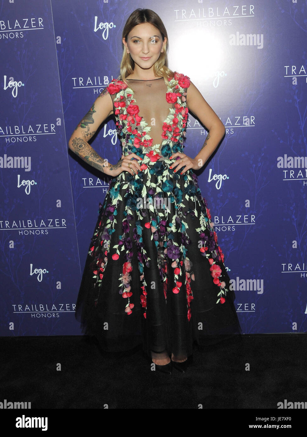 New York NY USA 22nd June 2017 Julia Michaels Attend Logo s 2017 