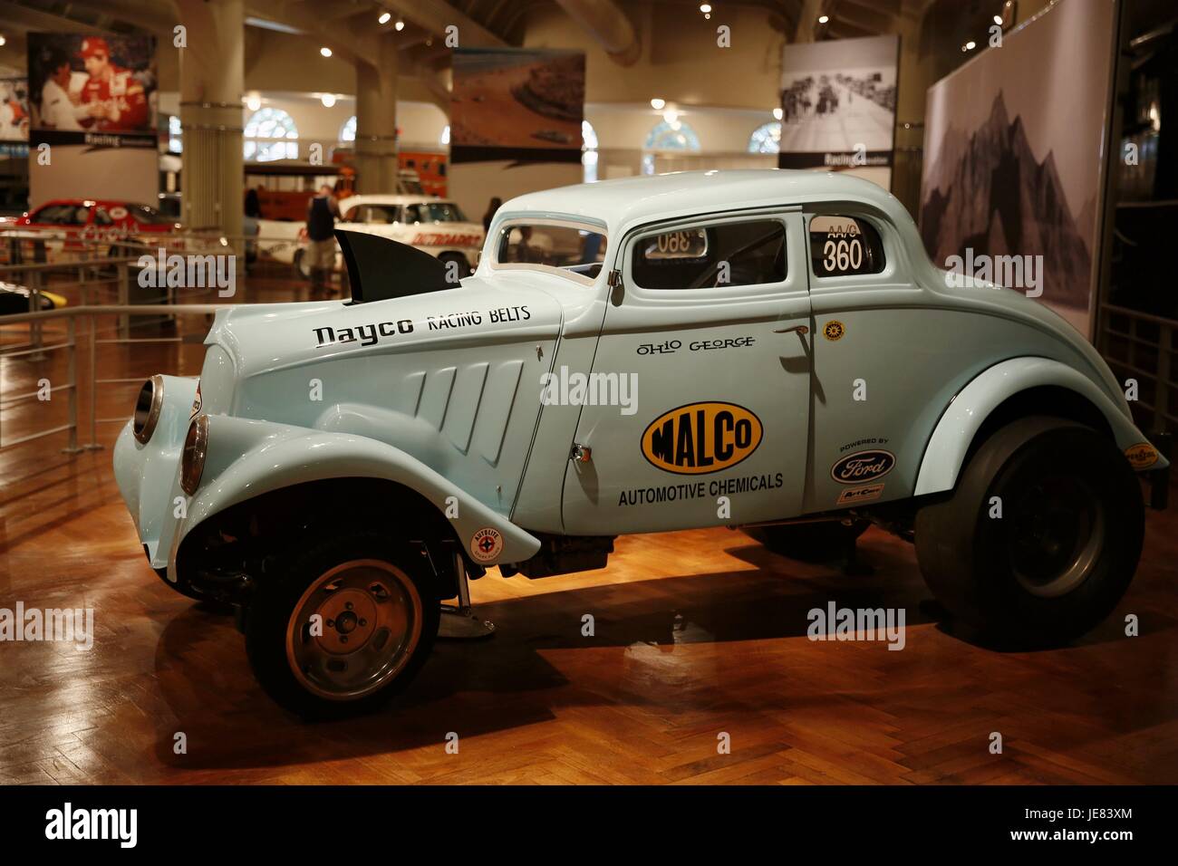 Detroit. 22nd June, 2017. Photo taken on June 22, 2017 shows a '1967 Ford Mark IV' sports car displayed at the Henry Ford Museum of American Innovation, in Detroit, the United States. Credit: Wang Ping/Xinhua/Alamy Live News Stock Photo