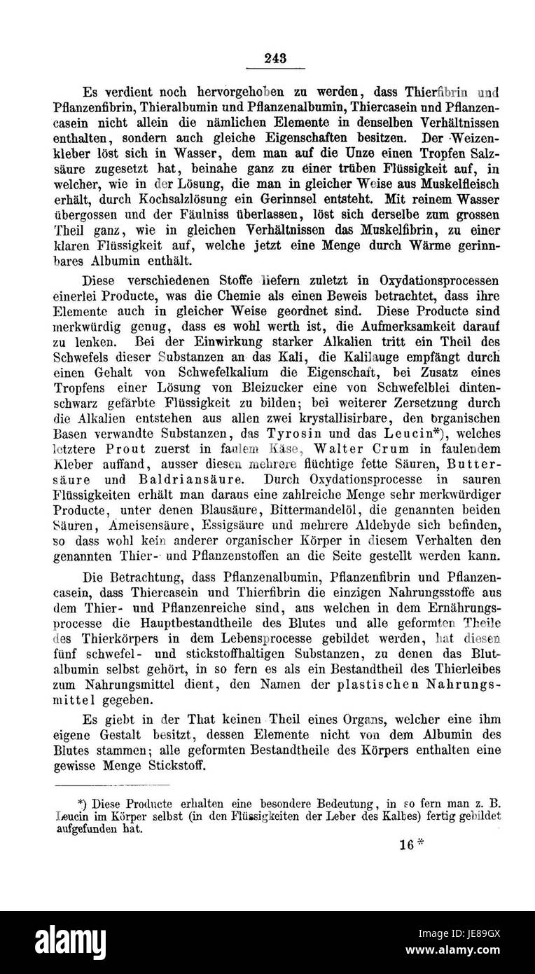 A collection of chemical letters by Justus von Liebig, featuring ...