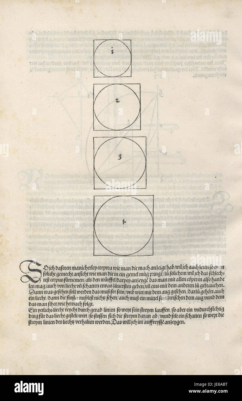 'Underweysung der Messung' by Albrecht Dürer, a treatise on measurement ...
