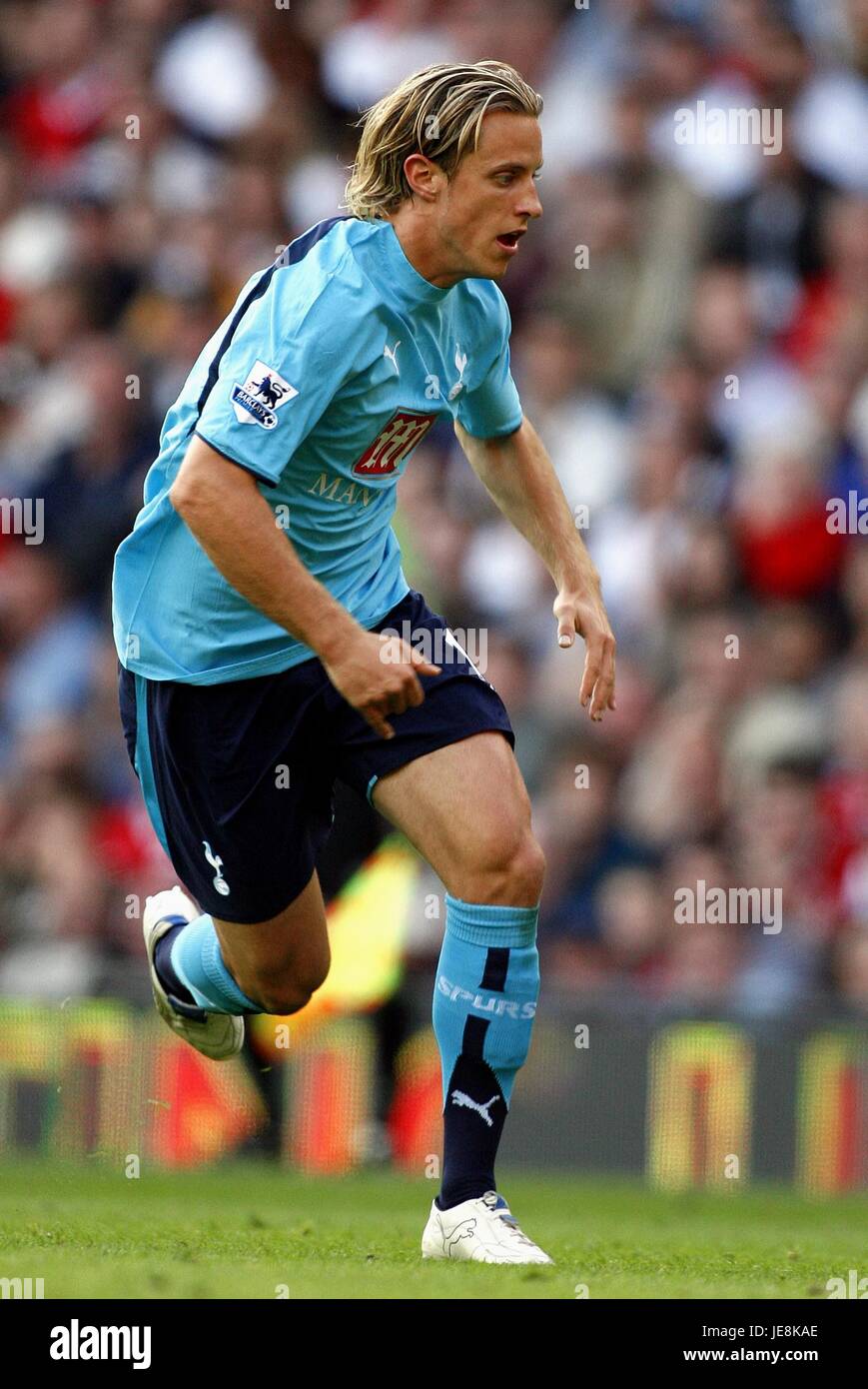 RETO ZIEGLER TOTTENHAM HOTSPUR FC OLD TRAFFORD MANCHESTER ENGLAND 09 September 2006 Stock Photo