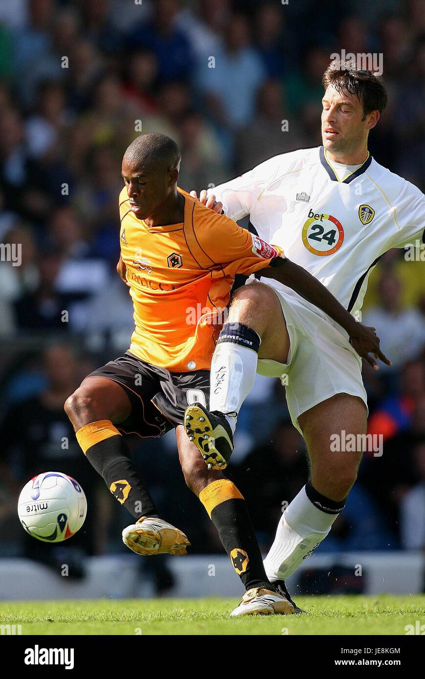 C CORT & P BUTLER LEEDS UTD V WOLVES ELLAND ROAD LEEDS ENGLAND 10 September 2006 Stock Photo