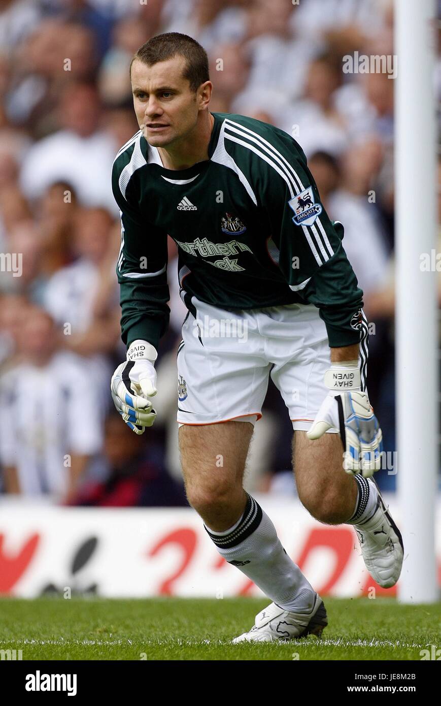 SHAY GIVEN NEWCASTLE UNITED FC VILLA PARK ASTON BIRMINGAM ENGLAND 