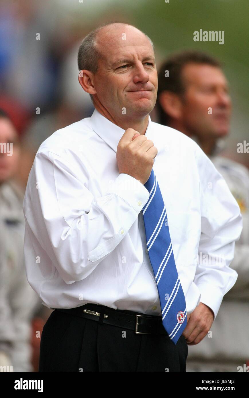 STEVE COPPELL READING FC MANAGER JJB STADIUM WIGAN ENGLAND 26 August ...