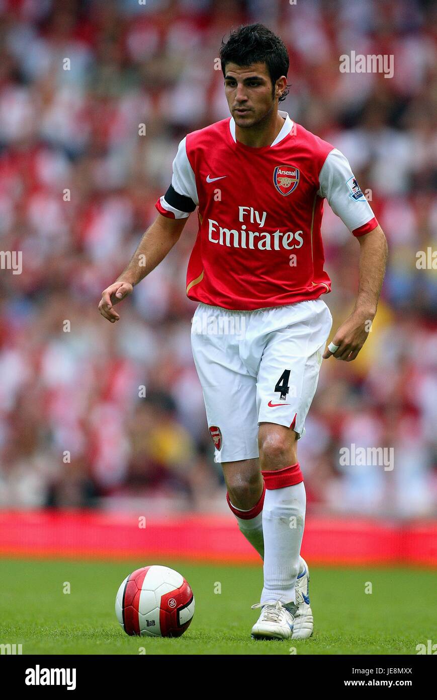 CESC FABREGAS ARSENAL FC EMIRATES STADIUM ARSENAL LONDON 19 August