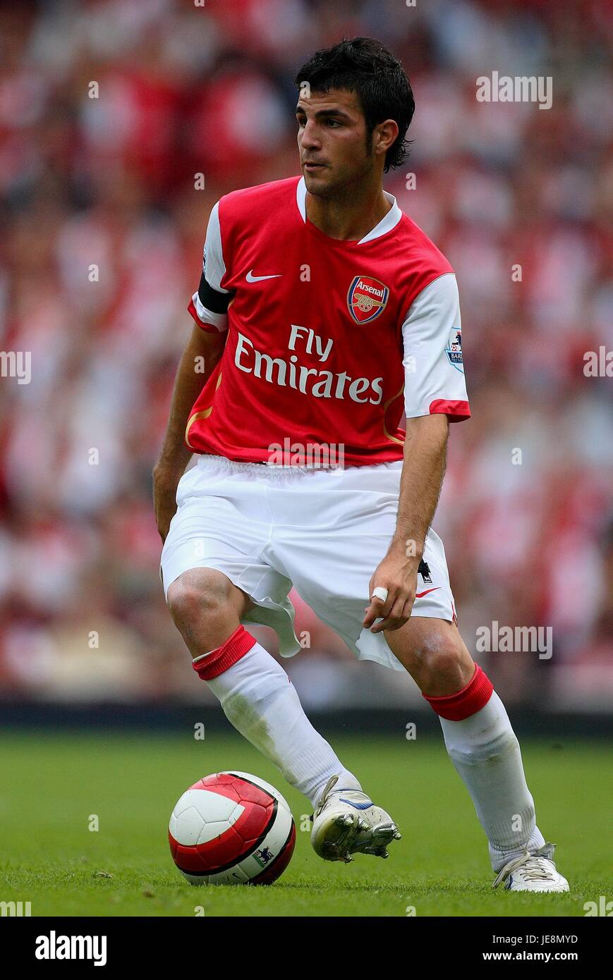 CESC FABREGAS ARSENAL FC EMIRATES STADIUM ARSENAL LONDON 19 August 2006 ...