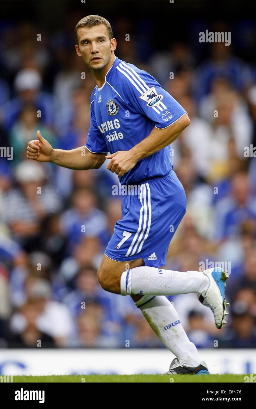 ANDRIY SHEVCHENKO CHELSEA FC STAMFORD BRIDGE CHELSEA LONDON ENGLAND 20 ...