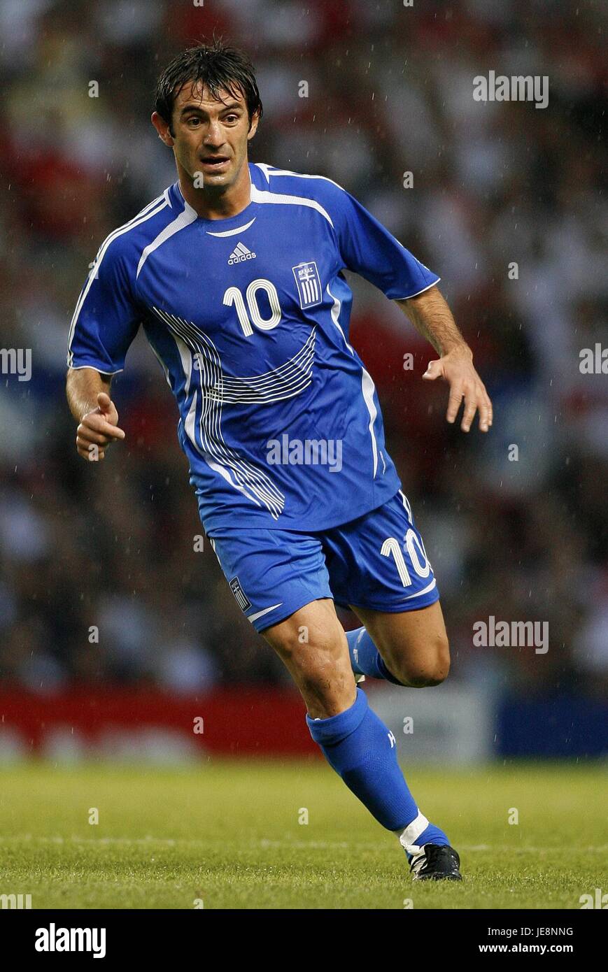 GEORGIOS KARAGOUNIS GREECE OLD TRAFFORD MANCHESTER ENGLAND 16 August 2006 Stock Photo