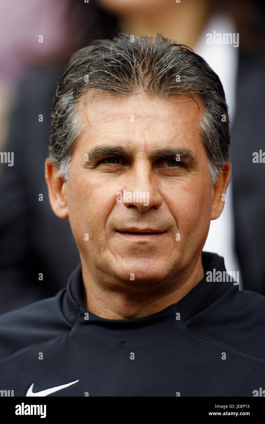 CARLOS QUEIROZ MANCHESTER UNITED FC COACH OLD TRAFFORD MANCHESTER carlos-queiroz-manchester-united-fc-coach-old-trafford-manchester