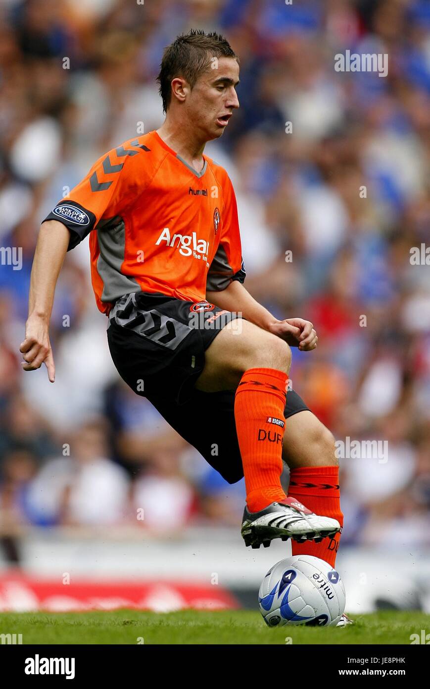 GREG CAMERON DUNDEE UNITED FC IBROX STADIUM GLASGOW SCOTLAND 05 August 2006 Stock Photo