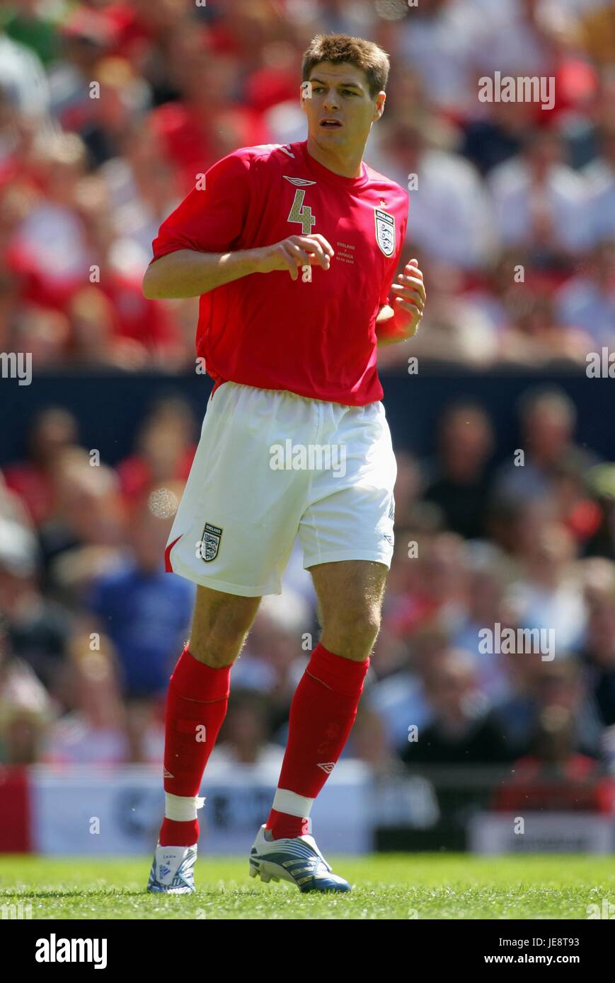 STEVEN GERRARD, ENGLAND and LIVERPOOL FC, ENGLAND V JAMAICA
