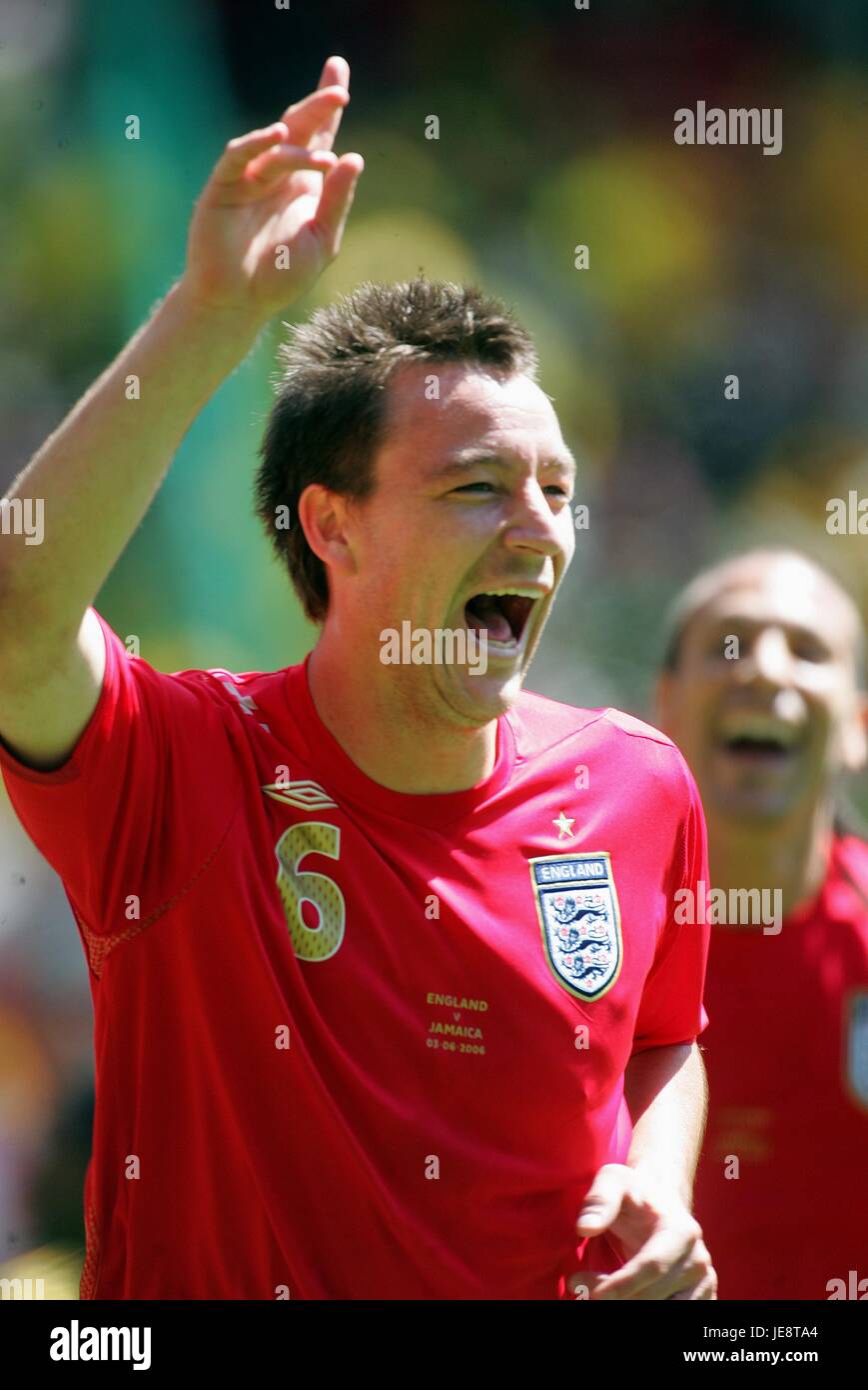 Maillot De Foot Vintage Angleterre Terry - Match Issue Vs Suède Coupe Du Monde 2006 - Taille XL - Umbro