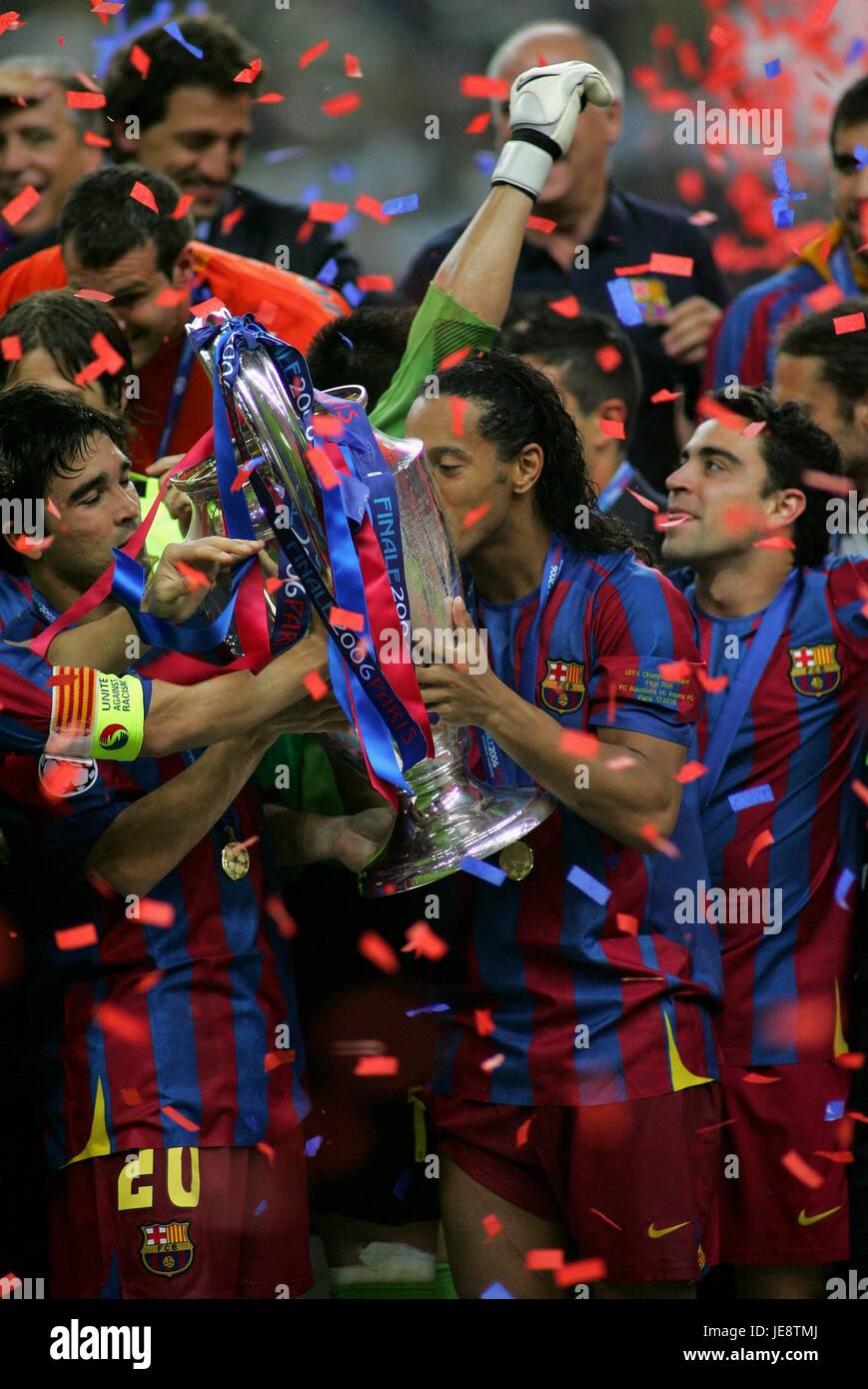 Ronaldinho Barcelona V Arsenal Stade De France Paris France 17 May 06 Stock Photo Alamy