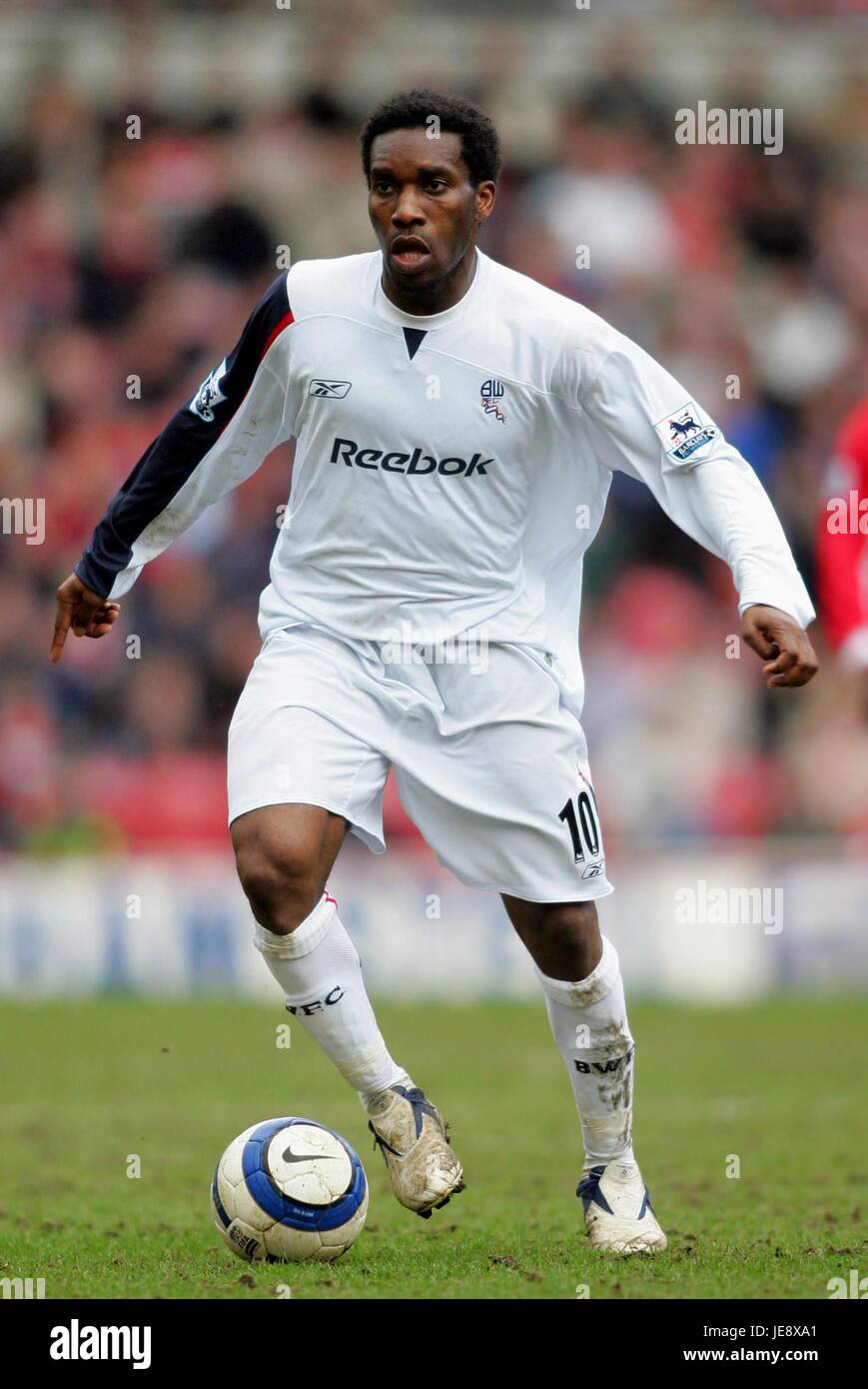 Jay Jay Okocha Bolton Wanderers Fc Riverside Stadium Middlesbrough England 26 March 06 Stock Photo Alamy