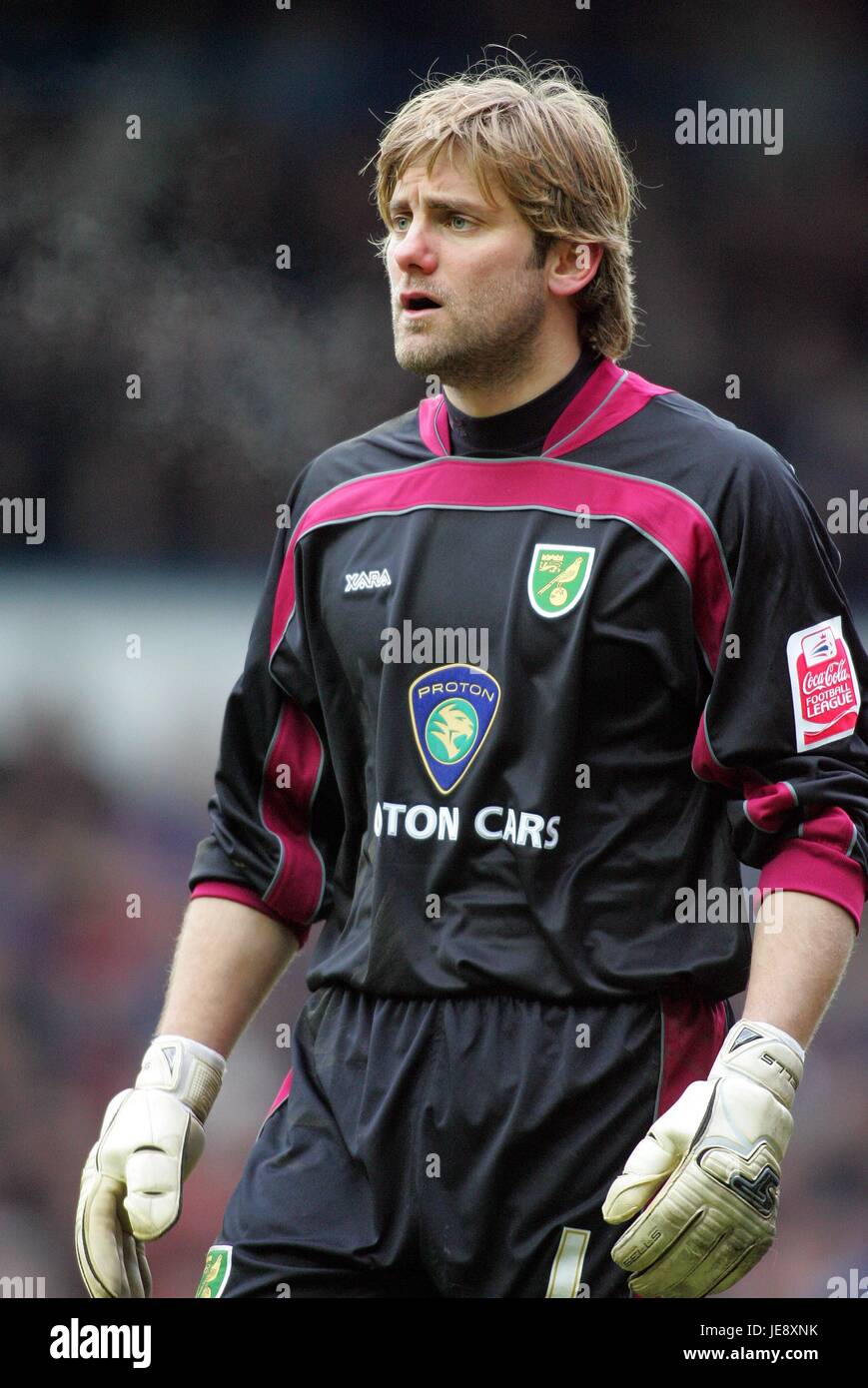 ROBERT GREEN NORWICH CITY FC ELLAND ROAD LEEDS ENGLAND 11 March 2006 Stock Photo