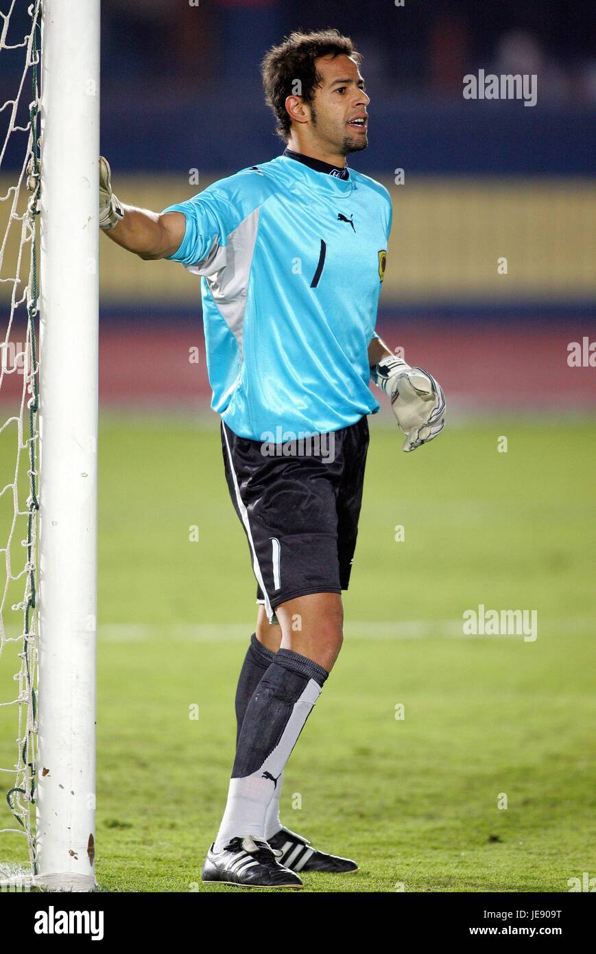 JOAO RICARDO FERREIRA ANGOLA MILITARY STADIUM CAIRO EGYPT 21 January 2006 Stock Photo