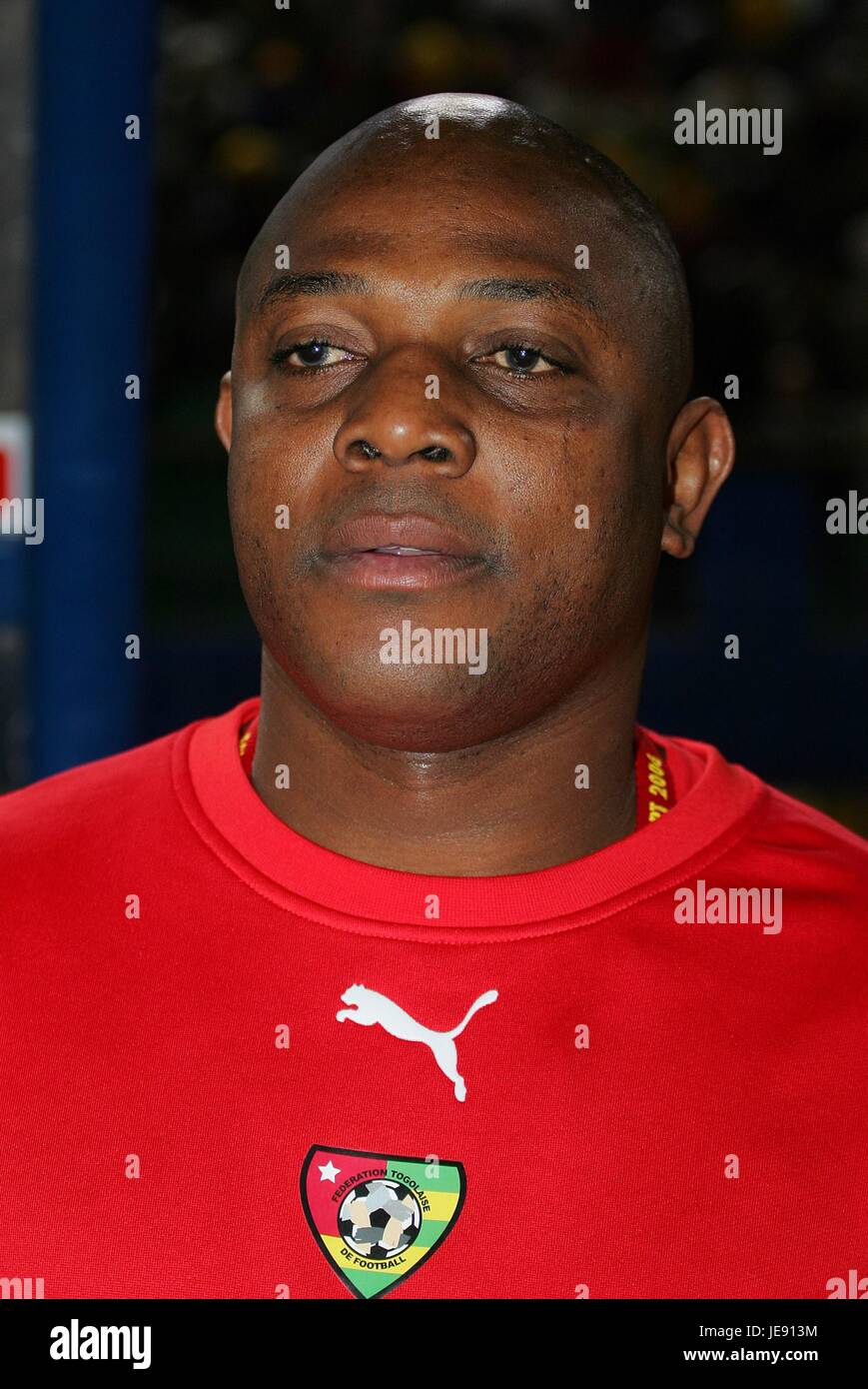 STEPHEN KESHI TOGO COACH MILITARY STADIUM CAIRO EGYPT 21 January 2006 Stock Photo