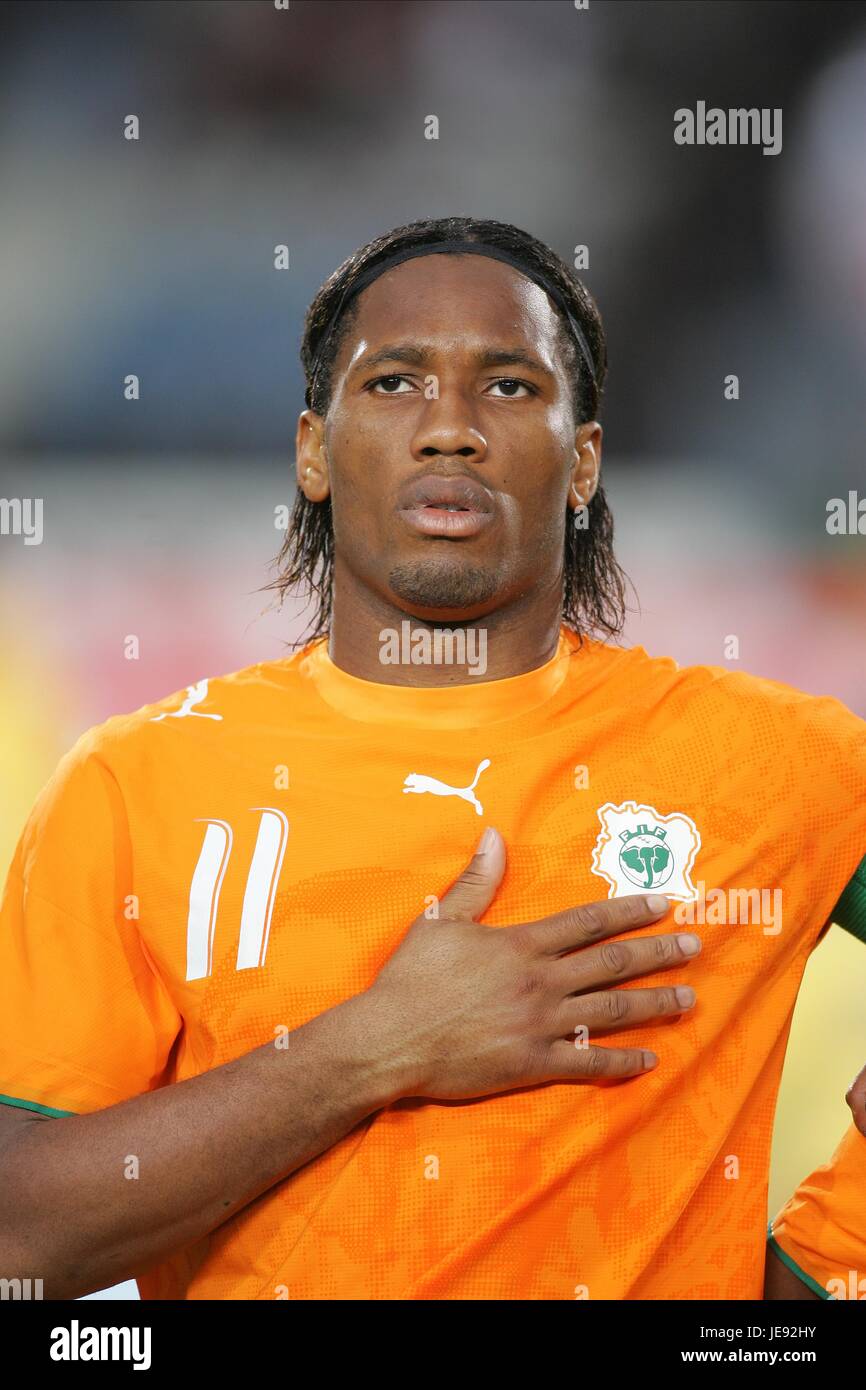 DIDIER DROGBA IVORY COAST CAIRO INTERNATIONAL STADIUM CAIRO EGYPT