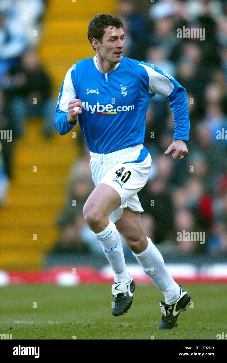Chris Sutton Birmingham City Fc St Andrews Birmingham England 21 January 06 Stock Photo Alamy