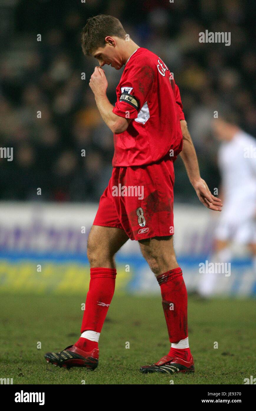 Poster Steven Gerrard Liverpool Legend : oeuvre d'art murale