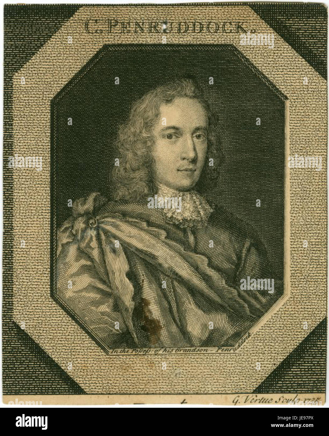Colonel John Penruddock 1619-1655 Stock Photo