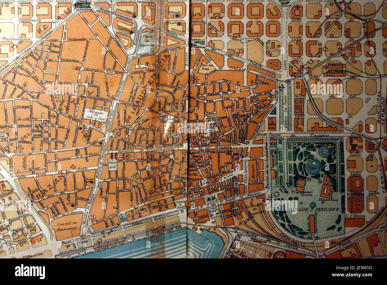 This Map Created In 1860 Illustrates The Layout Of Barcelona s Old This Map Created In 1860 Illustrates The Layout Of Barcelona s Old